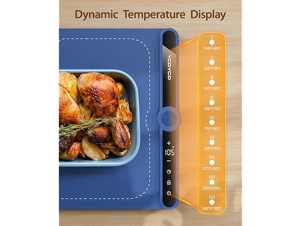 YCDYCD Warming Mat for Food