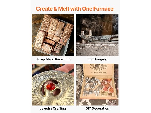 VEVOR Propane Melting Furnace Kit