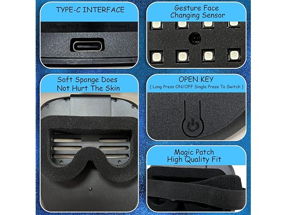 COOLGUARDER LED Mask Gesture Sensing