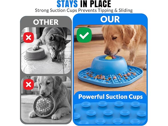 CEBOWA Slow Feeder Dog Bowl