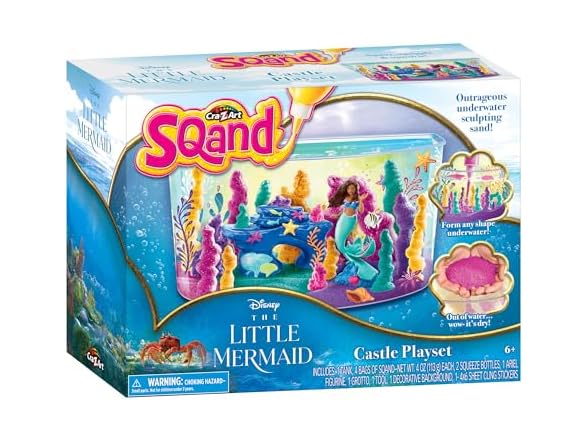 Cra-Z-Art Little Mermaid Sqand Playset