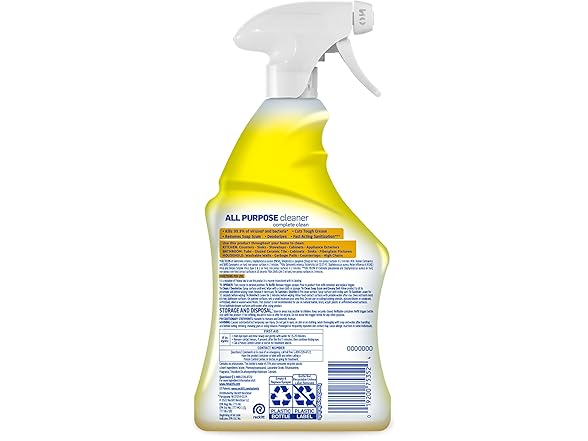 Lysol All Purpose Spray Lemon Breeze 32oz