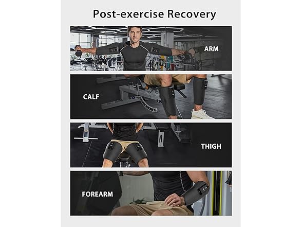 CINCOM Leg Massager with Heat and Air Compression