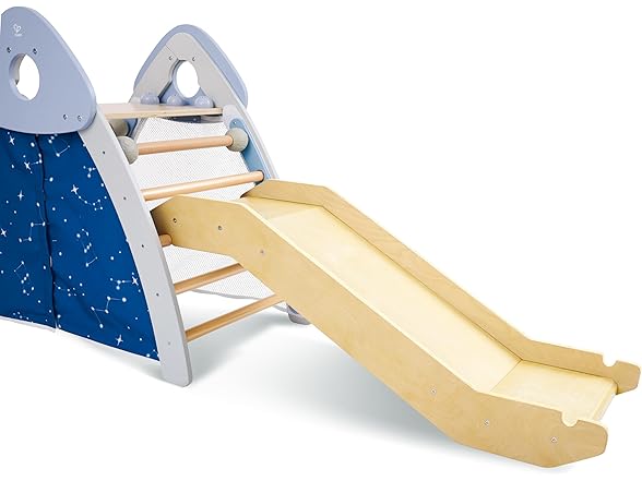 Hape 4-in-1 Climb 'n' Slide Gym Set