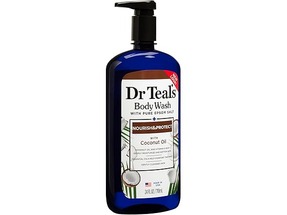 Dr Teal's Coconut Body Wash 24oz