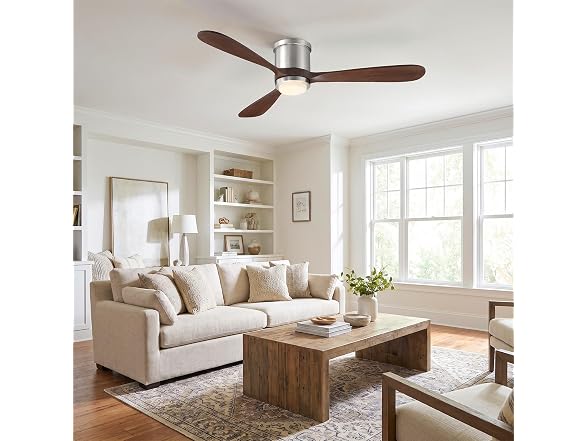 Parrot Uncle 52 Inch Solid Wood Ceiling Fan