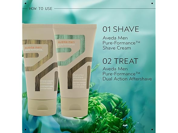 Aveda Men Pure-Formance Dual Action Aftershave Cream, 2.5 oz