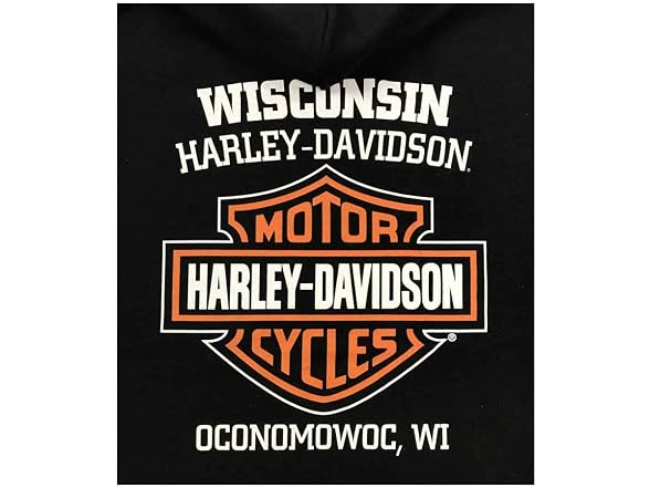 Harley-Davidson Men (M) Bar Shield Logo Hoodie