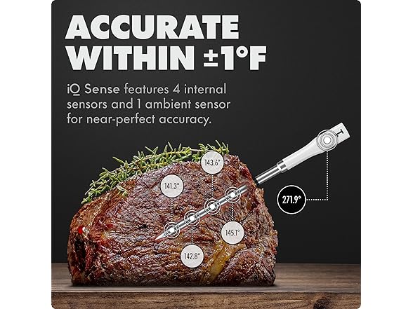 CHEF iQ Sense | Smart Wireless Meat Thermometer