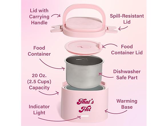 Paris Hilton Electric Lunch Warmer
