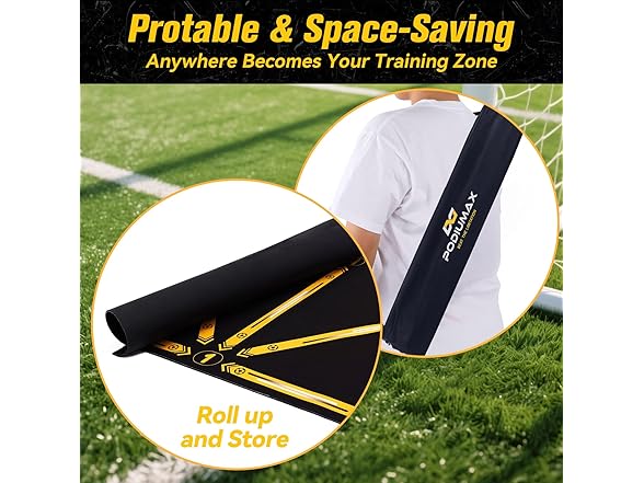 PodiuMax Soccer Training Mat