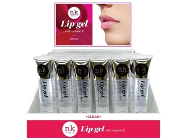 $2.99, Was $4.69, 36% Off! NICKA K Lip Gel Display Case Set 48 Pieces Clear dealfomo
