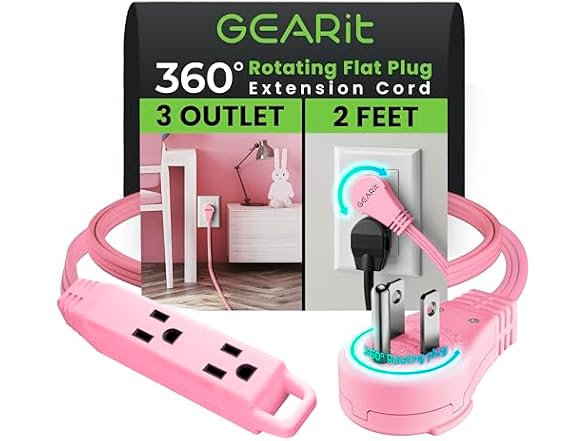 GEARit flat plug cord8
