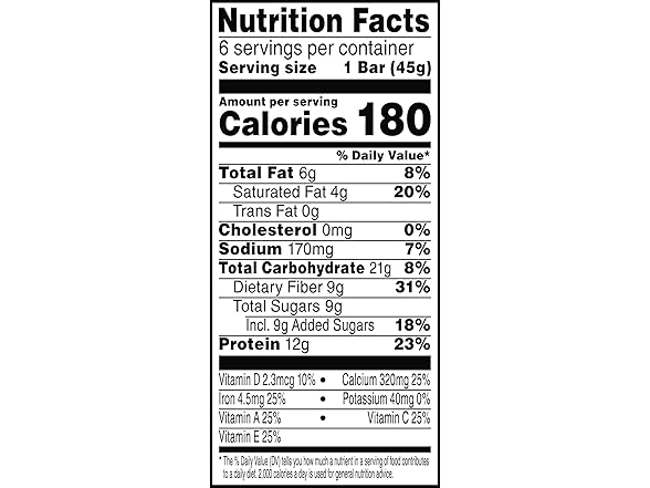 Special K Bar Protein Meal Bars 9.5oz Box (6 Bars)