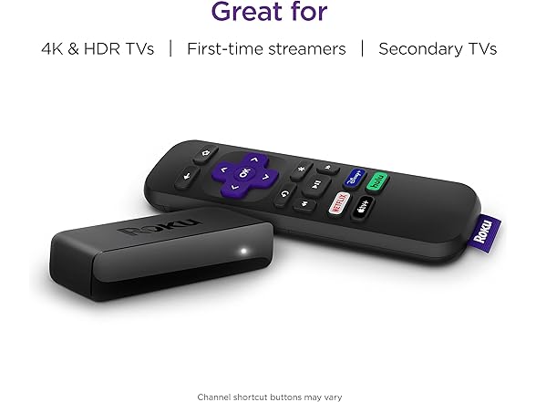 Roku Premiere Streaming Media Player Black