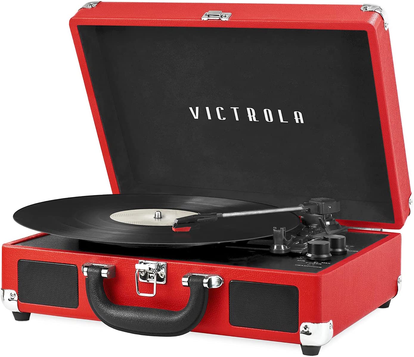 (NEW) Victrola 3-Speed Bluetooth Suitcase Record Player - Gallery 19