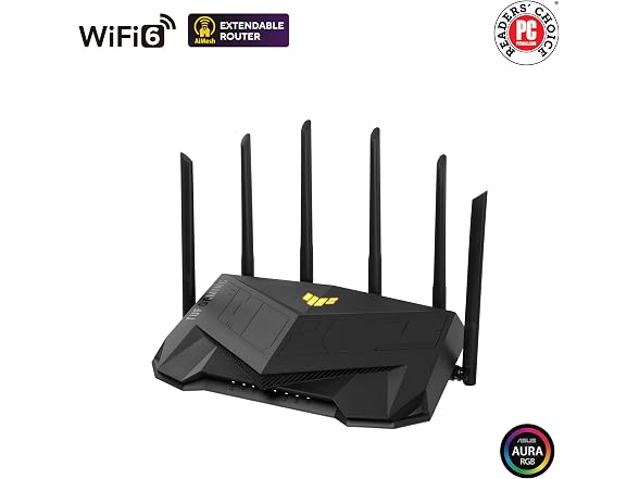 ASUS TUF Gaming WiFi 6 Router (TUF-AX6000)