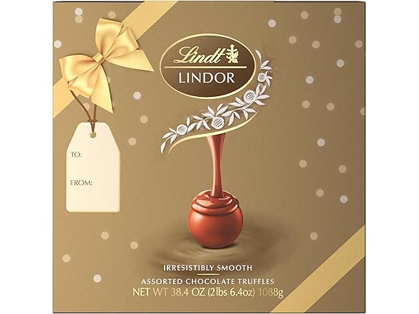 Lindt LINDOR Assorted Truffles Box 90ct