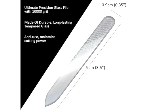 Sachi 3-Set Glass File with Storage Case