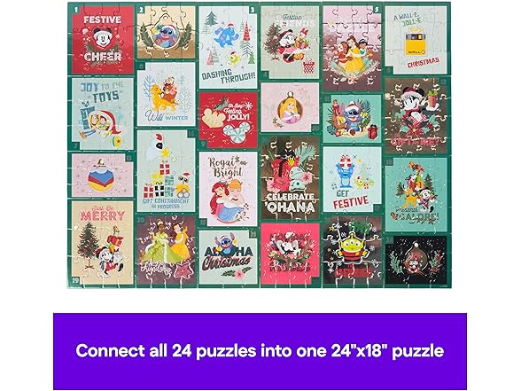 Spin Master Games, Disney Puzzle Advent Calendar