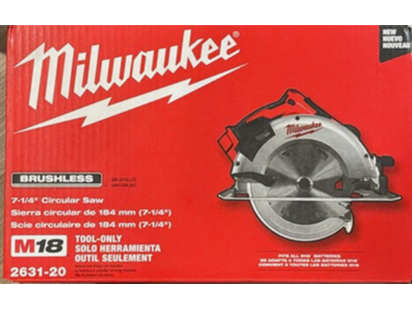 Milwaukee 2631-20 M18 BRUSHLESS 7-1/4 CIRCULAR SAW