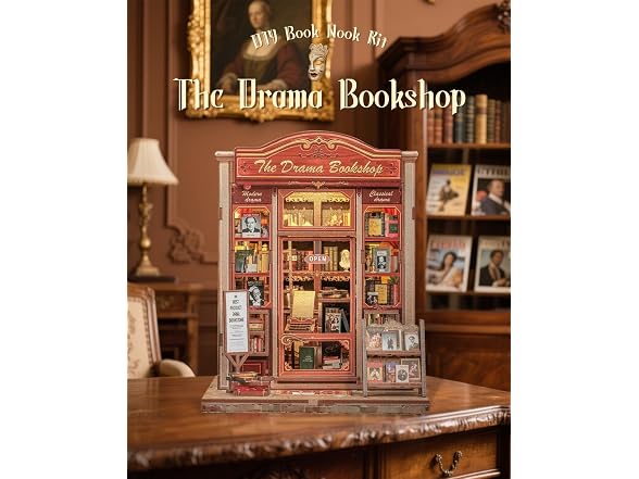 Book Nook Kit - DIY Miniature Dollhouse