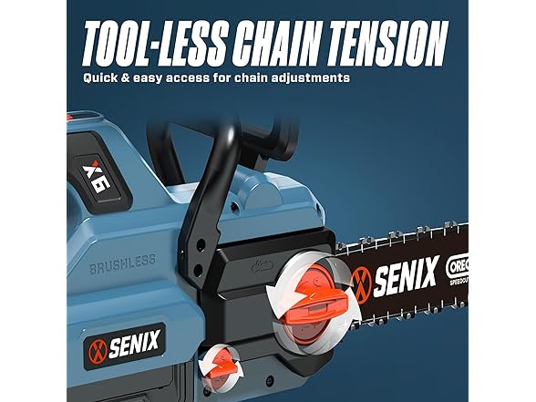 60V 18" Battery Chainsaw