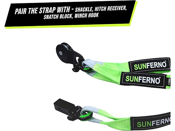 Tree Saver Winch Strap 35,000 lbs Certified