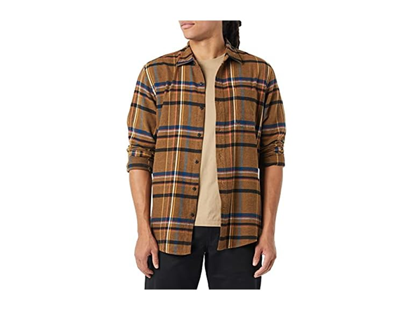 Black Brown Mix Plaid
