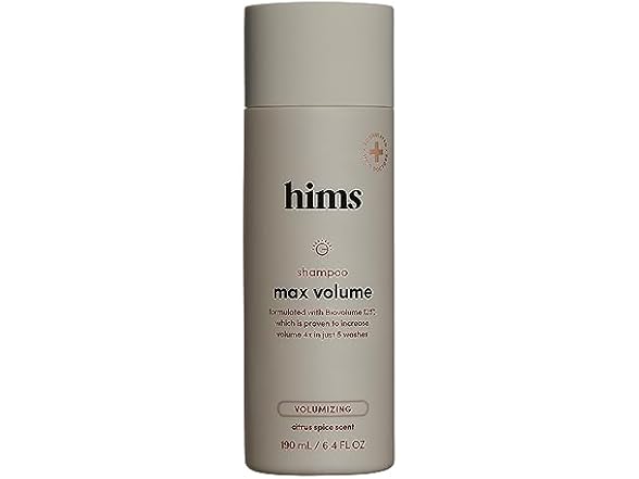 HIMS Max Volume Shampoo Volumizing Natural