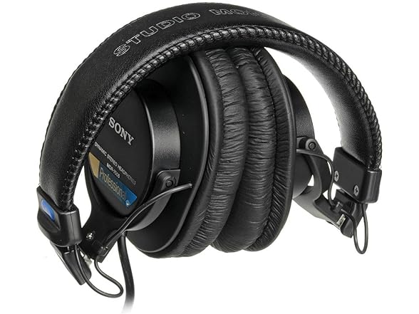 sony X00364VQ65 Sony MDR7506 Professional Large Diaphra bla (Open Box)