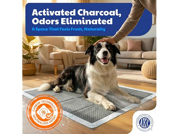 American Kennel Club Carbon-Activated Puppy Pads