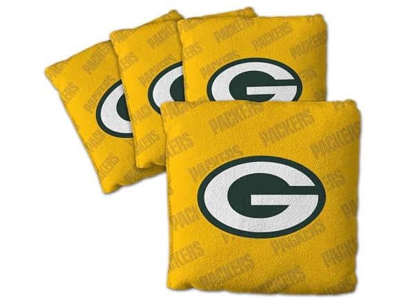 Green Bay Packers Cornhole Bags