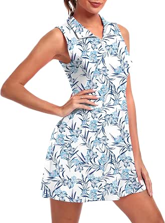 Fkeep Women's Golf Tennis Dress Athletic - Gallery 28