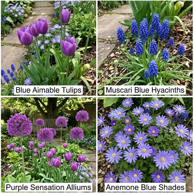 Blue Flower Spring Collection - 40 Bulbs - Gallery 7