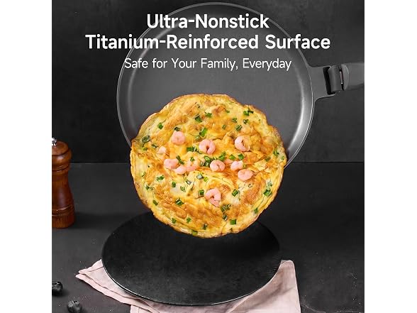 JEETEE 9.5in Nonstick Crepe Pan