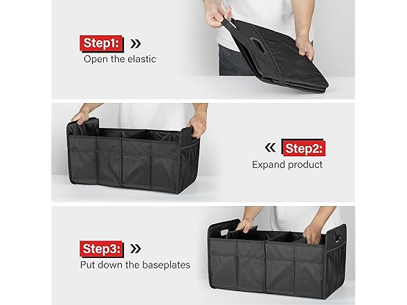 Simple Deluxe Trunk Organizer for car/SUV/Truck