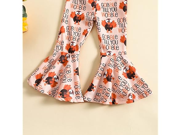 Toddler Girl Thanksgiving Romper Set