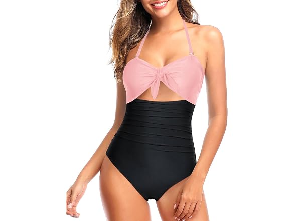 Tempt Me Girls (M) Sexy Cutout One Piece Swimsuits