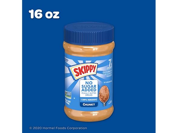 SKIPPY Chunky Peanut Butter Spread No Su