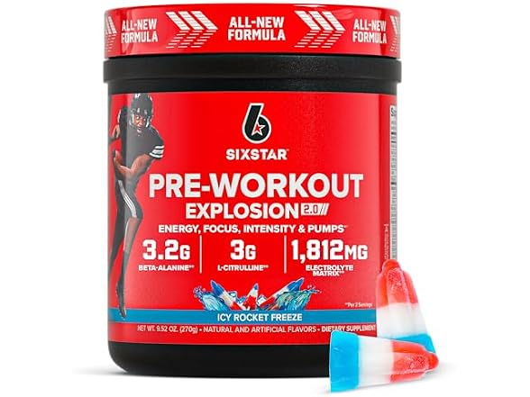 Six Star | Pre-Workout Powder for Men &