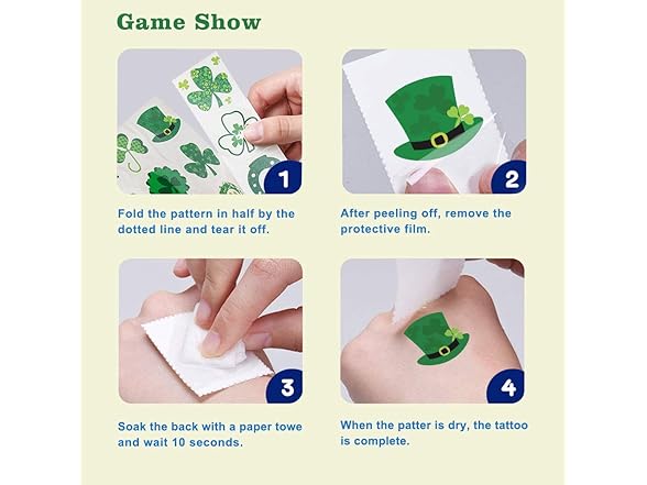 Tobbetter Shamrock Party Favors for Kids