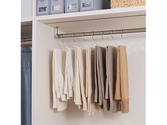 CROS 20 Pack Non-Slip Pants Hangers White