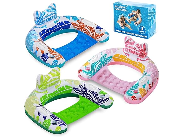 BSIEZC Inflatable Pool Floats