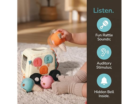 Hape Sensory Scoop Ice Cream Truck
