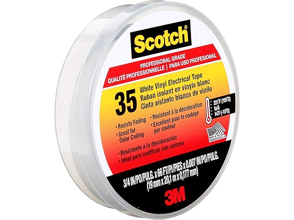 3M Scotch Super Vinyl Electrical Tape