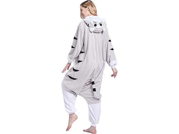 QUERITU CheeseCat Adult Onesie Pajamas