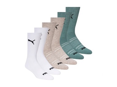 $17.99, Was $40, 55% Off! PUMA Men's 12-Pairs Crew Socks dealfomo