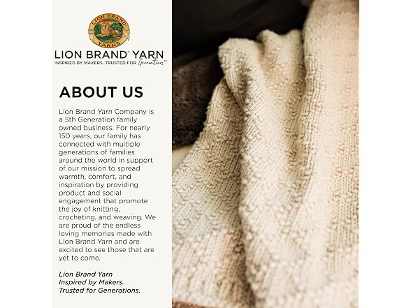 Lion Brand Yarn, Pima Cotton Crochet Yarn,