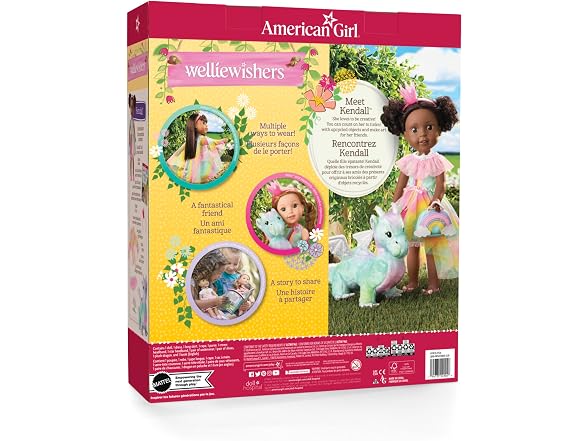 American Girl WellieWishers 14.5-inch Kendall Doll Playset